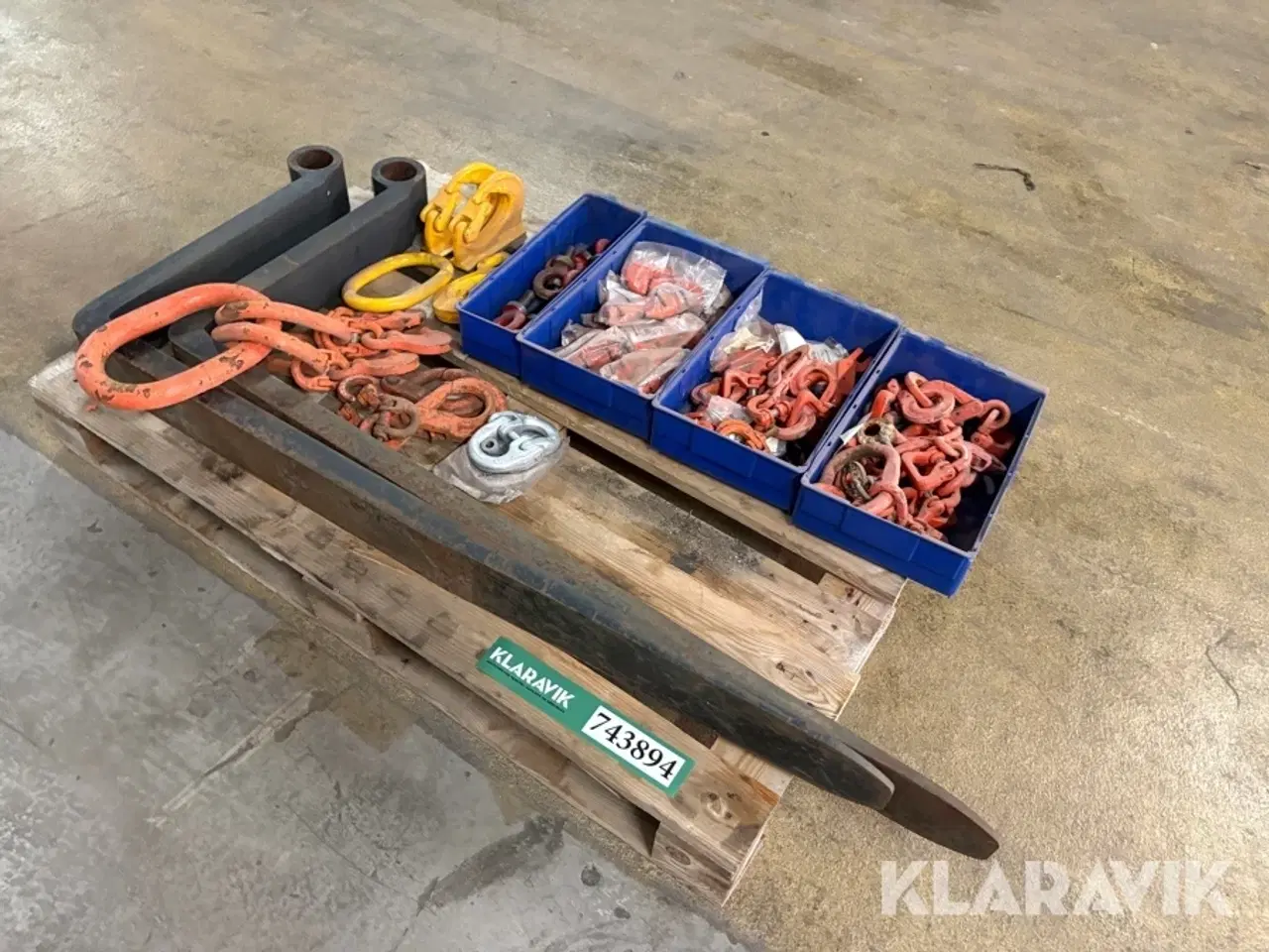 Billede 4 - Løftegrej og pallegafler - 1 palle