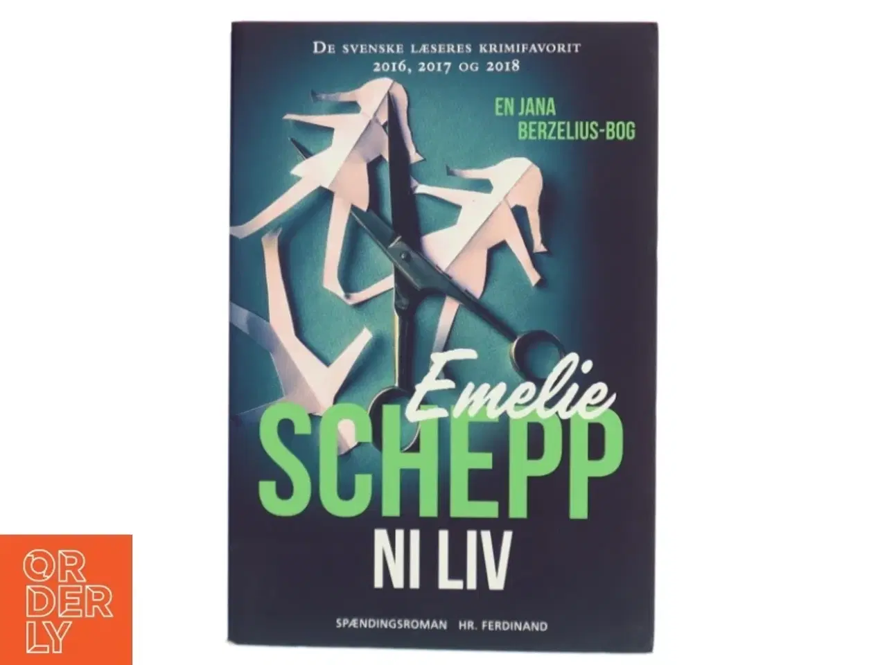 Billede 1 - Ni liv af Emelie Schepp (f. 1979) (Bog)