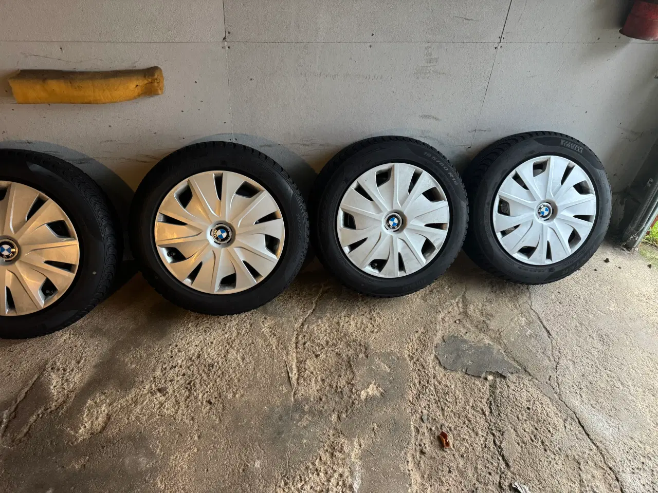 Billede 1 - BMW stålfælg orginal 16 tommer 5x120 med vinterdæk