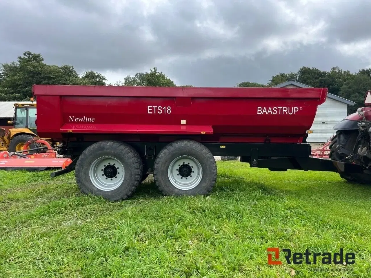 Billede 4 - Baastrup ETS18 Newliner dumpervogn