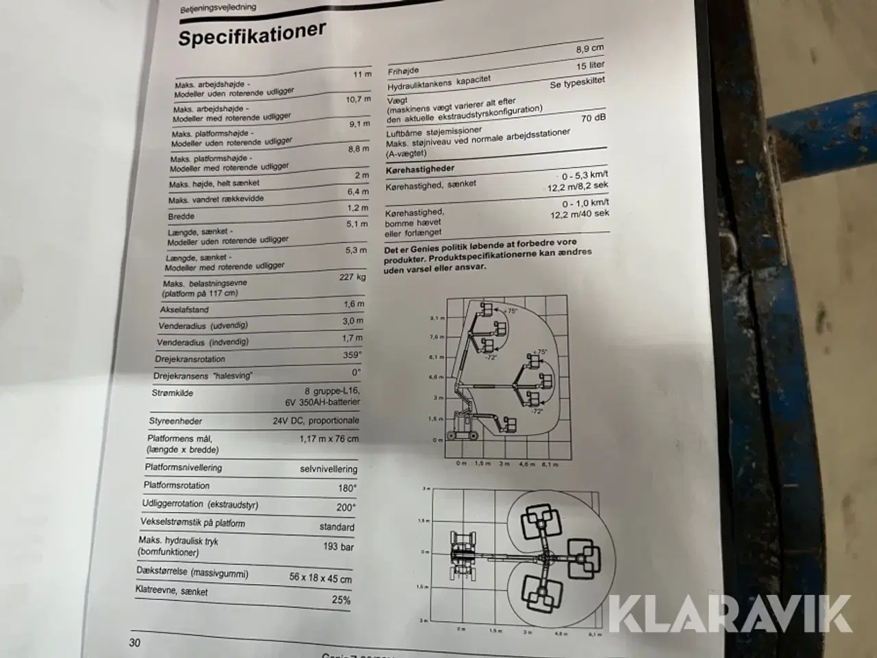 Billede 5 - Bomlift Genie Z 30/20N