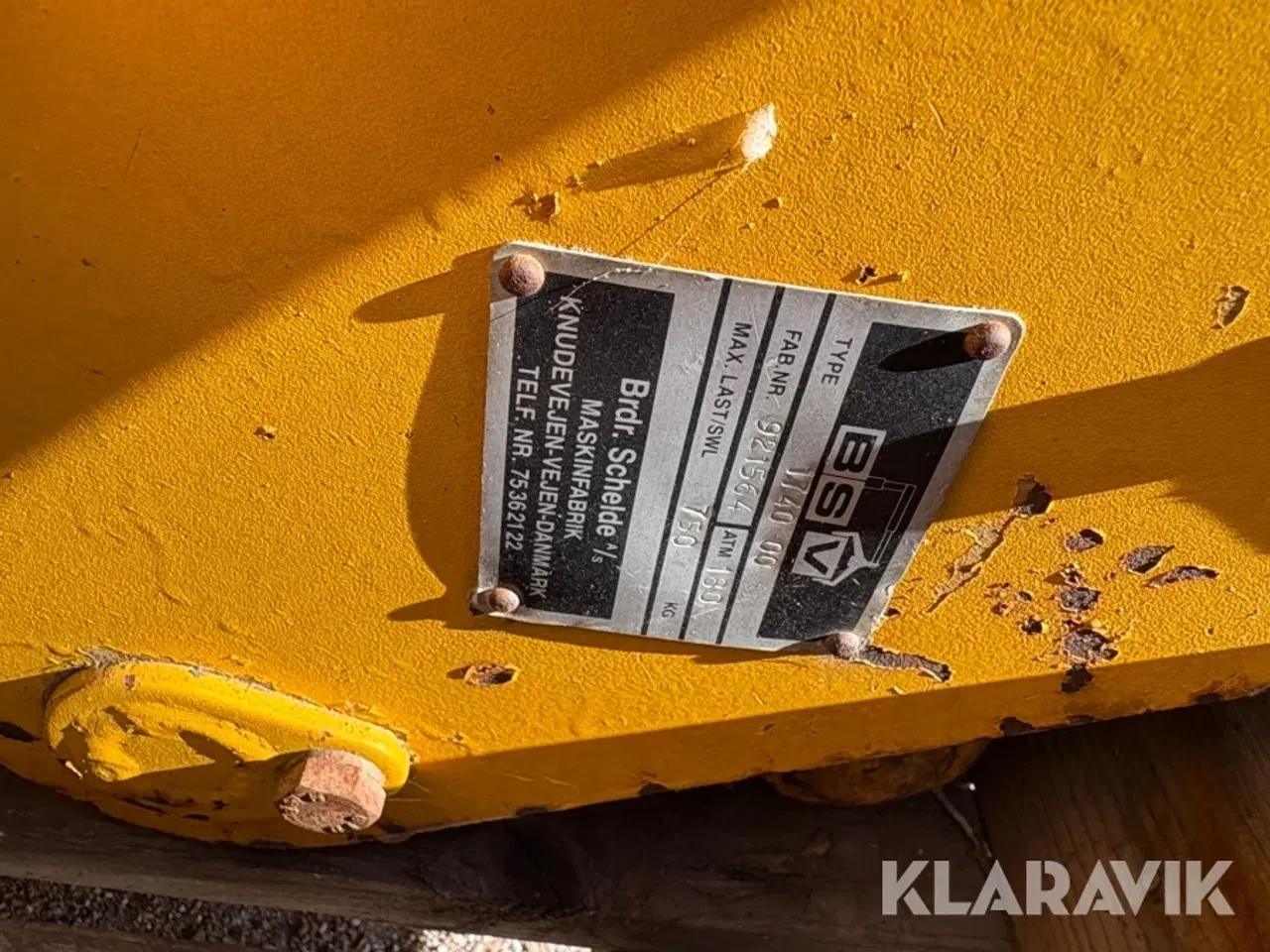 Billede 5 - Hydraulisk svelletang BSV 1740