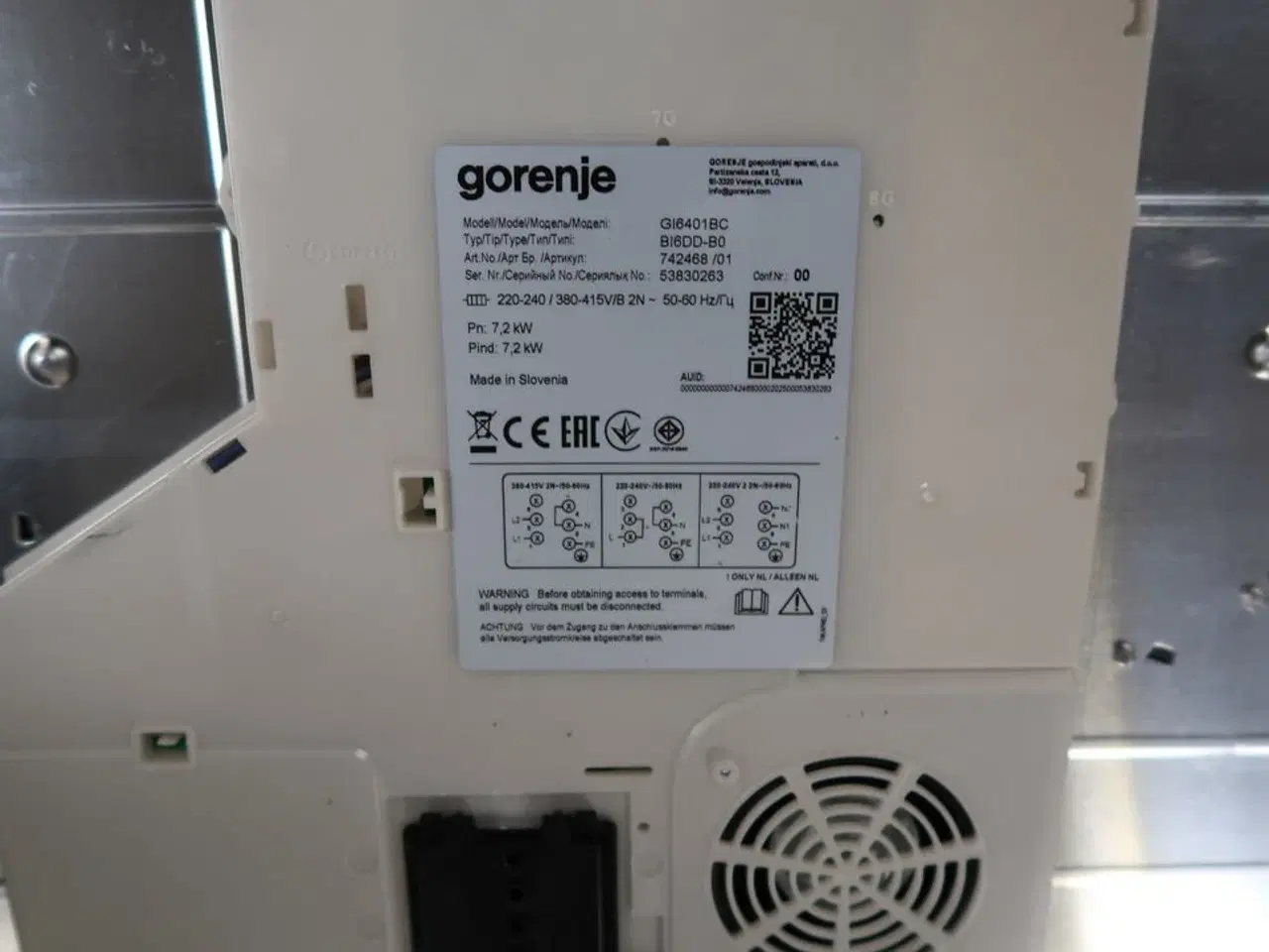Billede 4 - Induktionskogeplade GORENJE GI6401BC