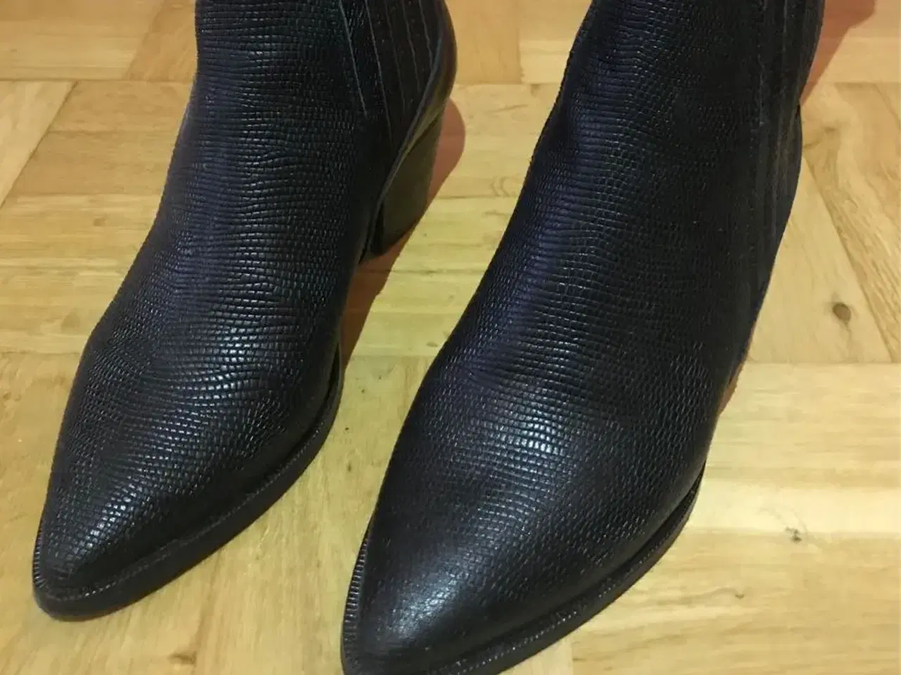 Billede 2 - Bianco læder støvler