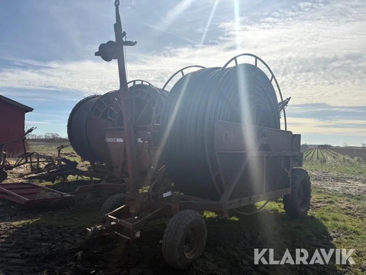 Billede 5 - Vandlingsmaskine Omme KS100 - cirka 700 meter slange