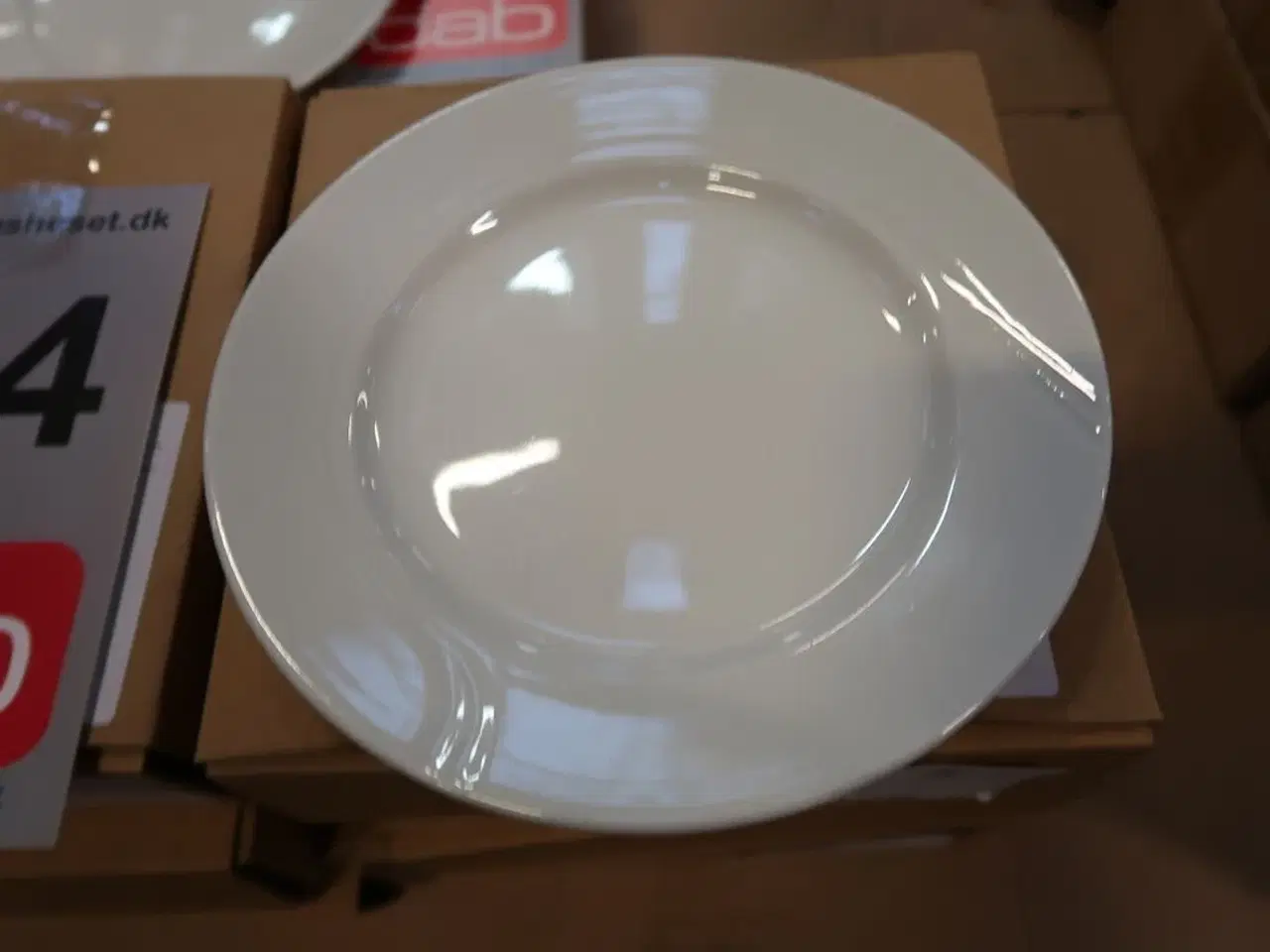 Billede 2 - 6 stk. Frokosttallerken 21 cm - Figgjo
