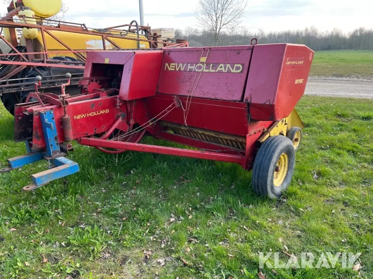 Billede 3 - Småballepresser New Holland 276 Super hayliner