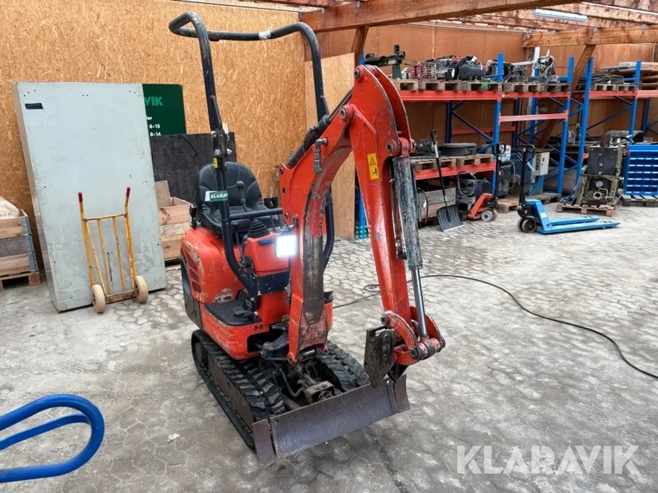 Billede 2 - Elektrisk minigraver Kubota K008-3