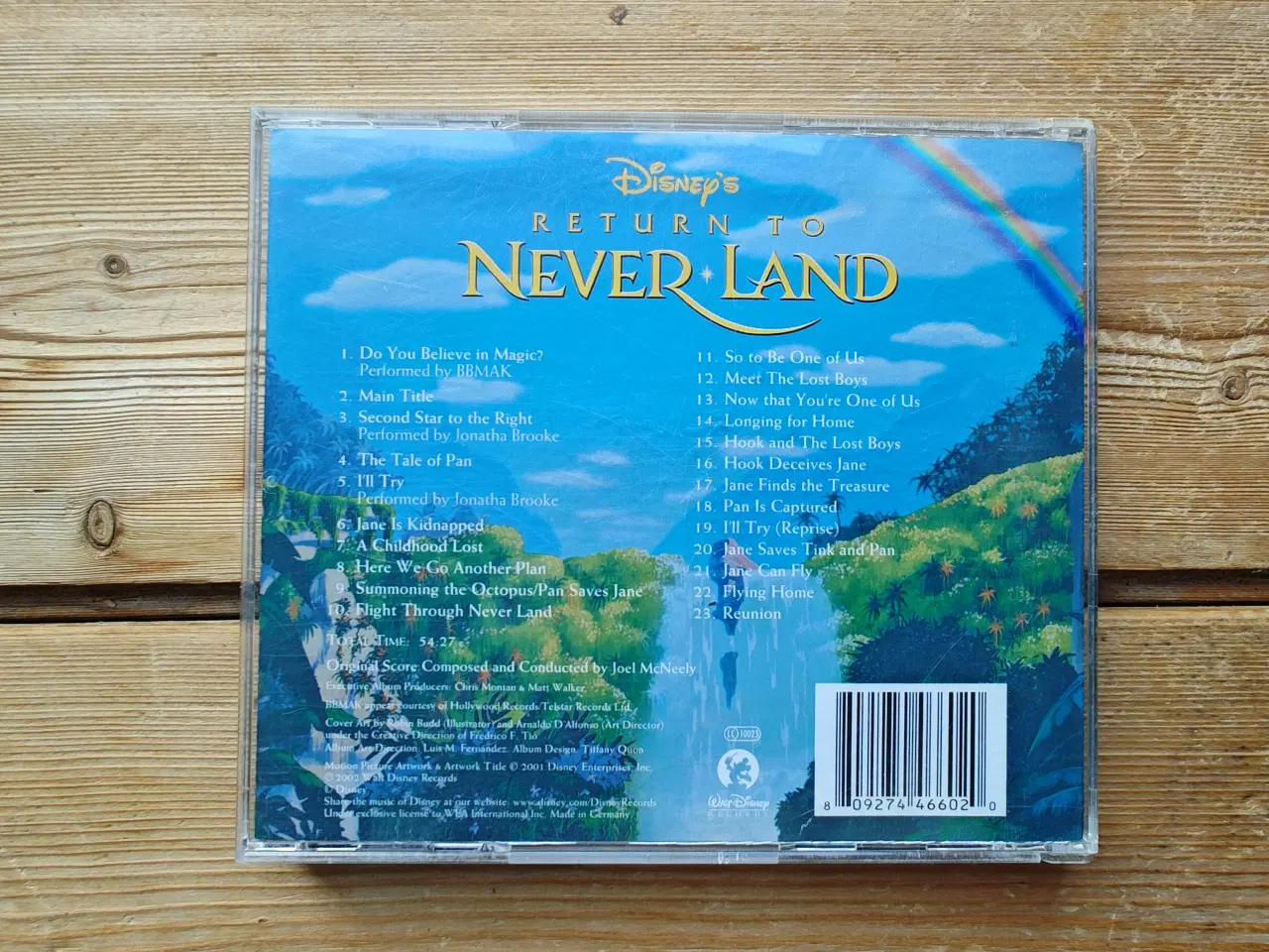 Billede 2 - Walt Disney Peter Pan Return to Neverland Musik CD
