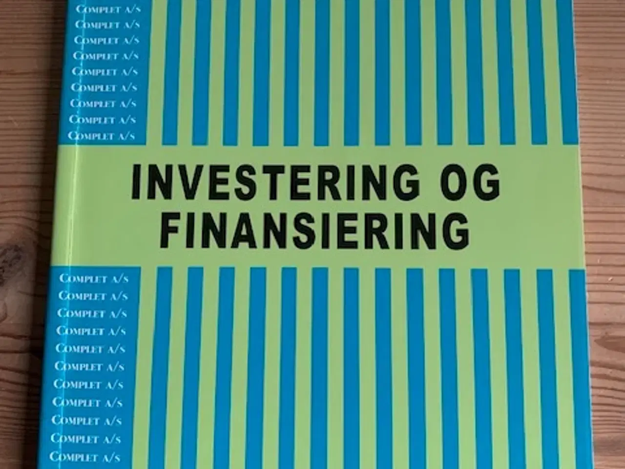 Billede 1 - Complet Kompendium - Investering og finansiering
