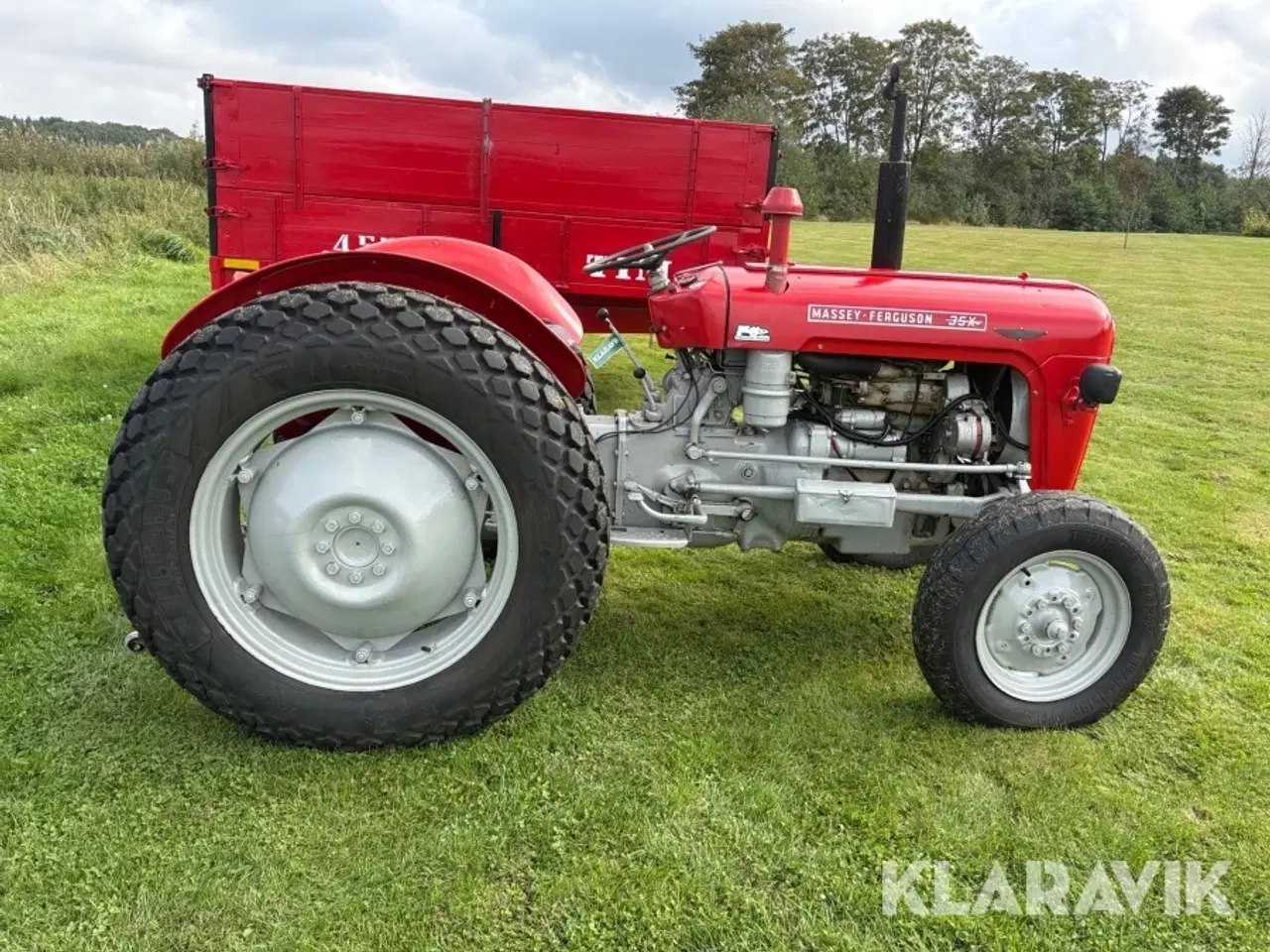 Billede 7 - Veterantraktor Massey Ferguson 35X 3-cylindret diesel
