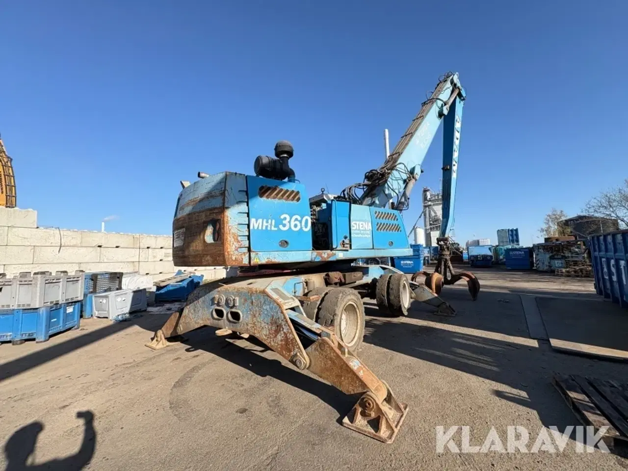 Billede 3 - Materialehåndteringsmaskine Terex Fuchs MHL 360