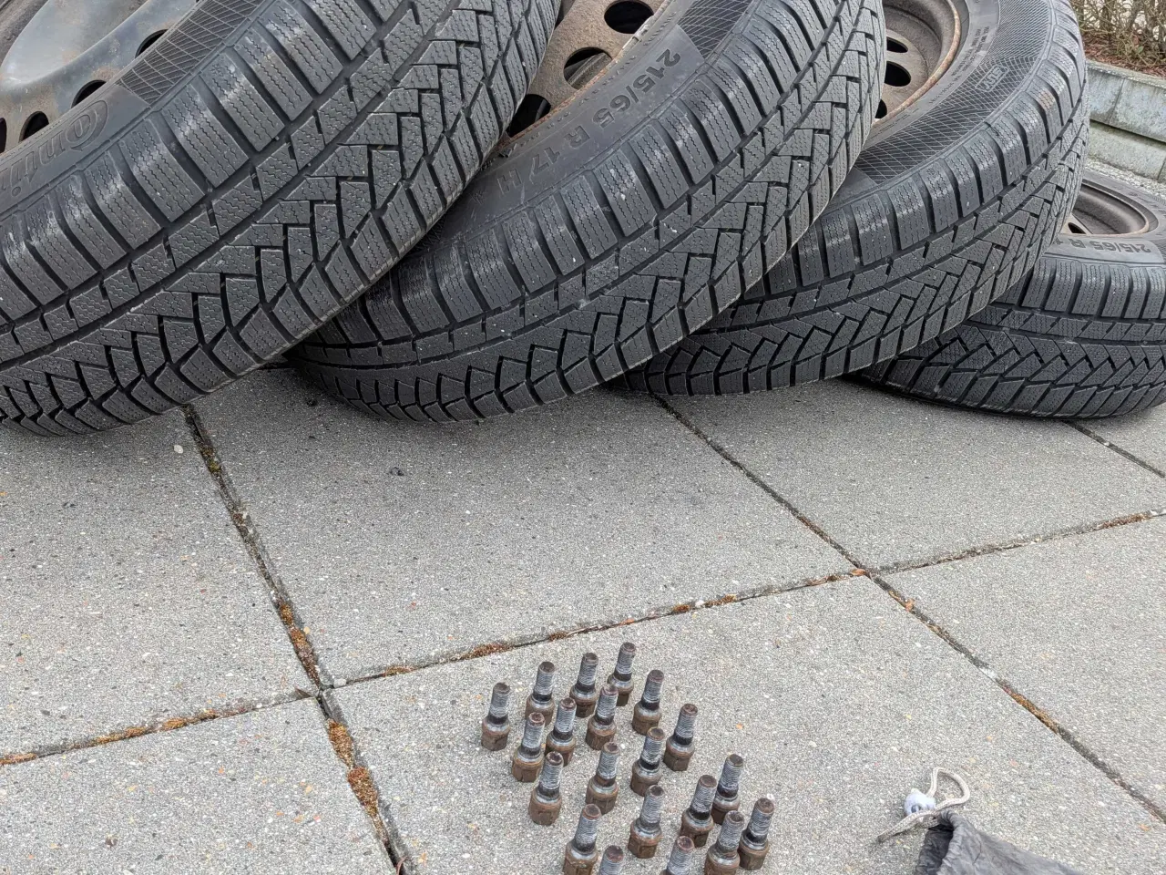 Billede 2 - Vinterdæk på stålfælge til Opel Grandland X