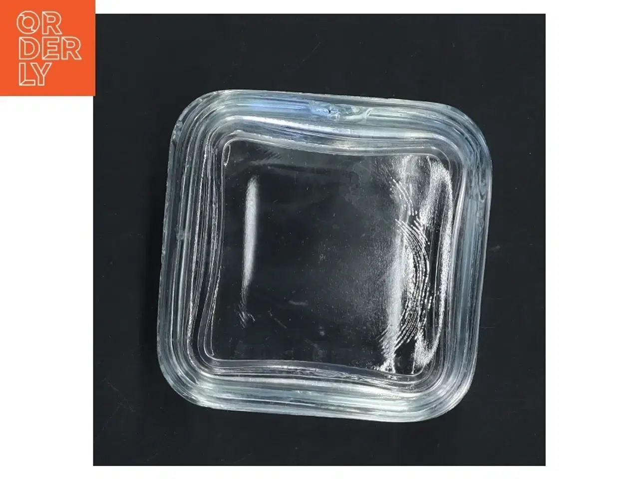 Billede 5 - Glas kvadratisk skål (str. 9x9x5 cm)