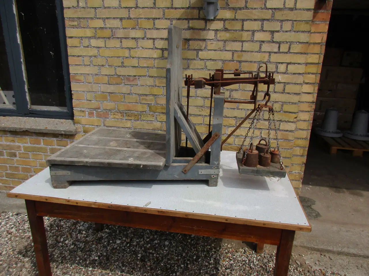 Billede 2 - Gl kornvægt