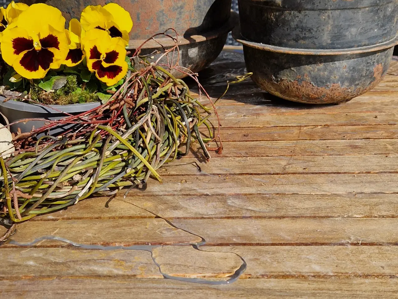 Billede 2 - Gamle Jerngryder (til f eks blomster)