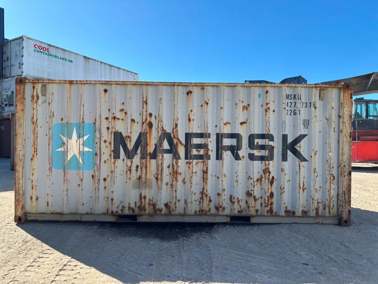 Billede 6 - 20 fods Container- ID: MSKU 427231-6 
