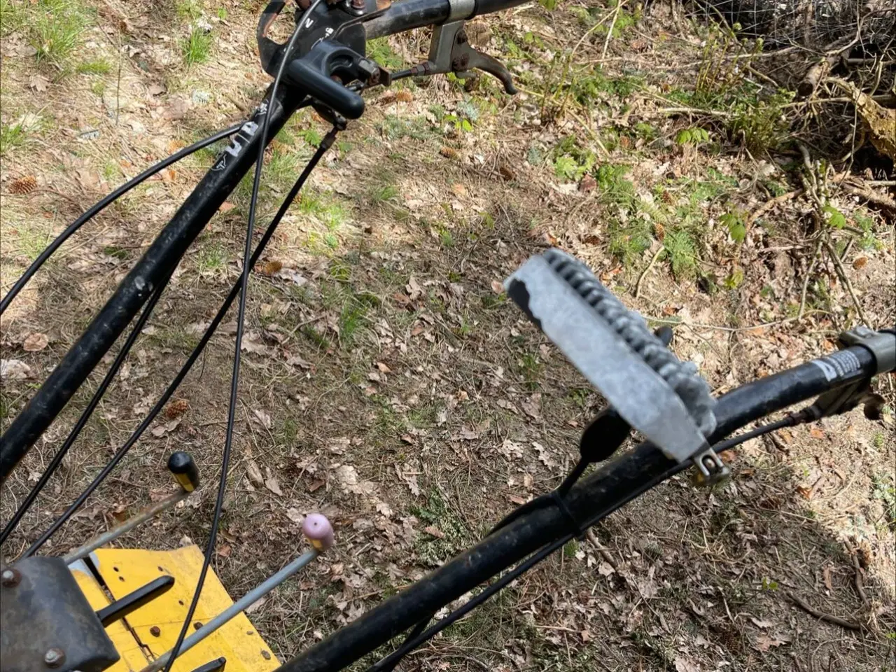 Billede 1 - Texas Pro Trac 950 fræser med skovvogn