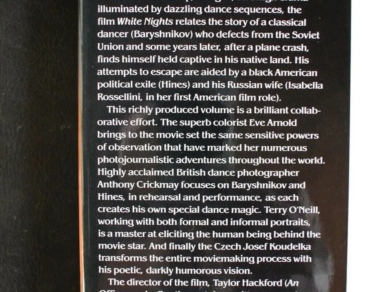 Billede 3 - portrait of a film - the making of white nights, b