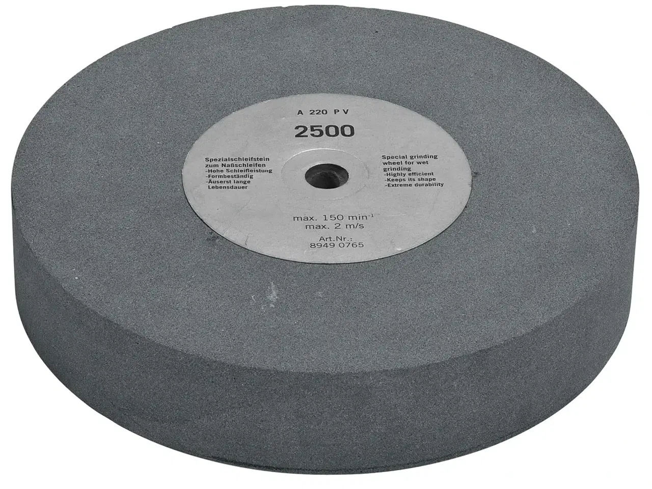 Billede 1 - Slibesten Ø 250 x 50 mm, ø32 mm, K 220 f. NTS 250 Top