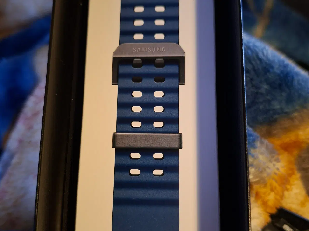 Billede 1 - Ny Samsung Galaxy Watch Ultra 47mm urrem blå remme