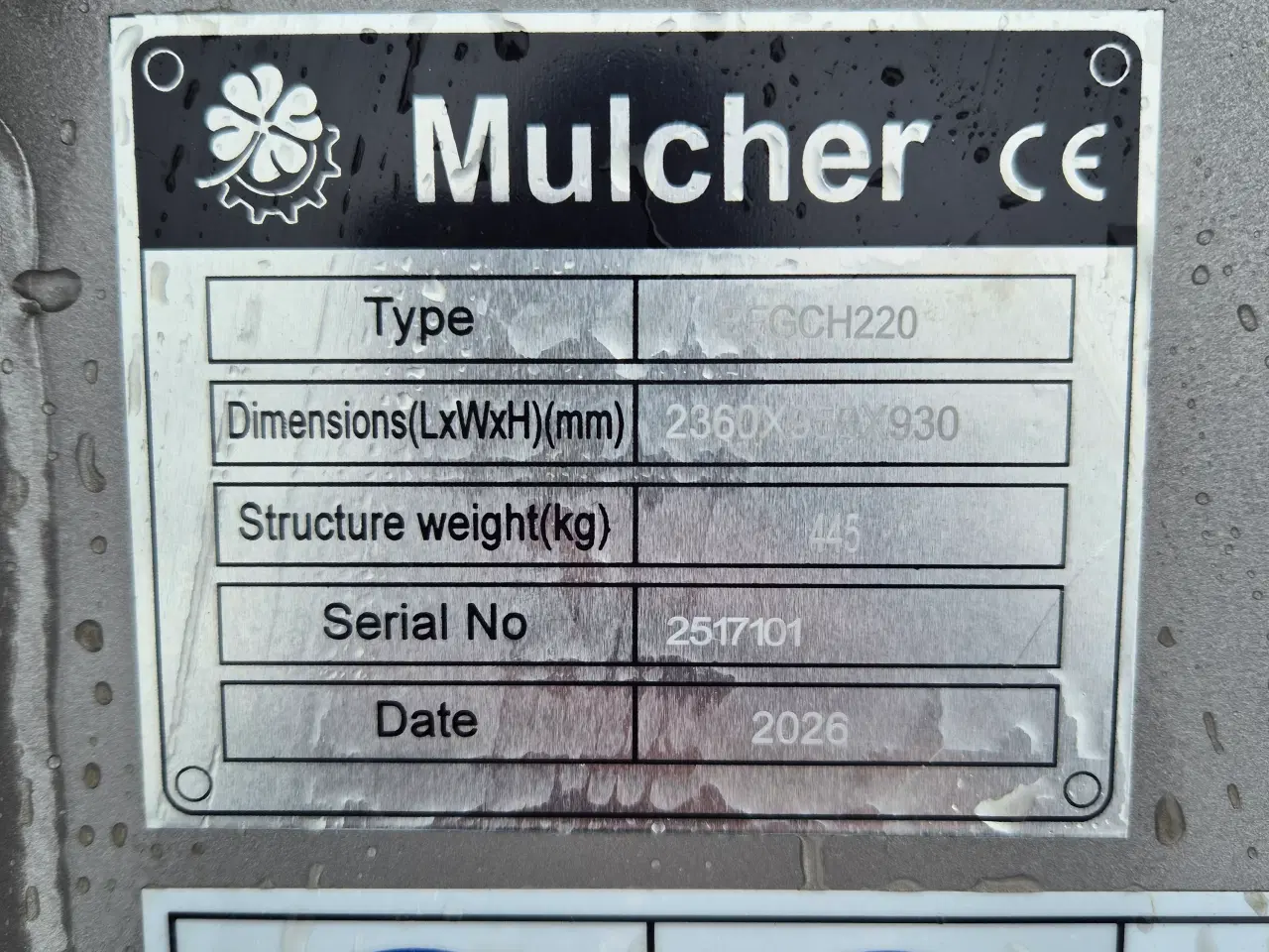 Billede 7 - Jansen GmbH EFGCH-220 Slagleklipper - NYE