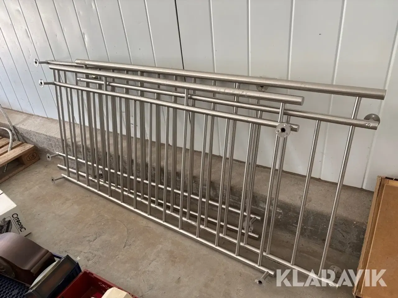 Billede 1 - Gelændere aluminium 3 styk