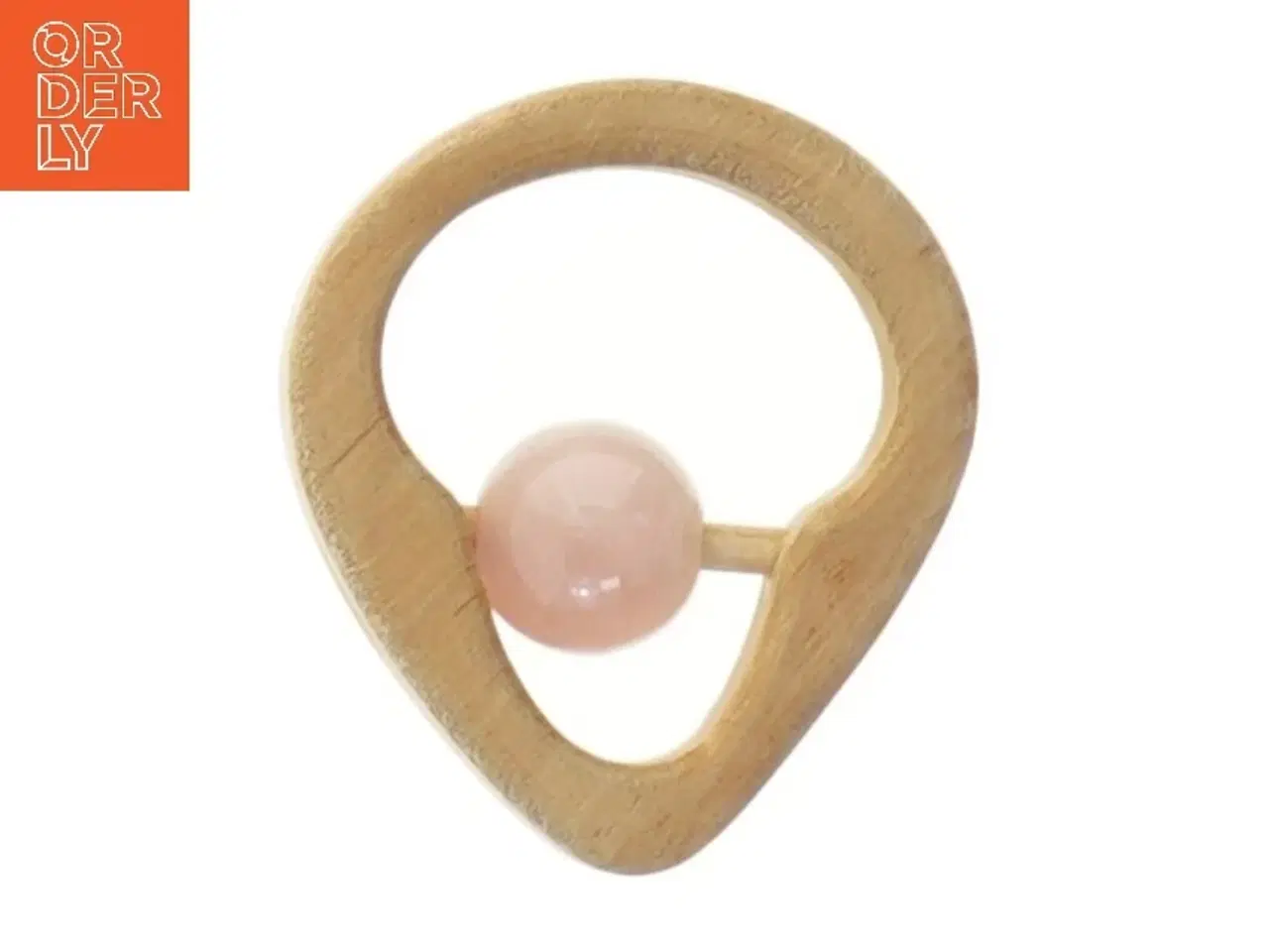 Billede 1 - Rangle Rosa Quarts – Grimms (str. 8,5 cm)