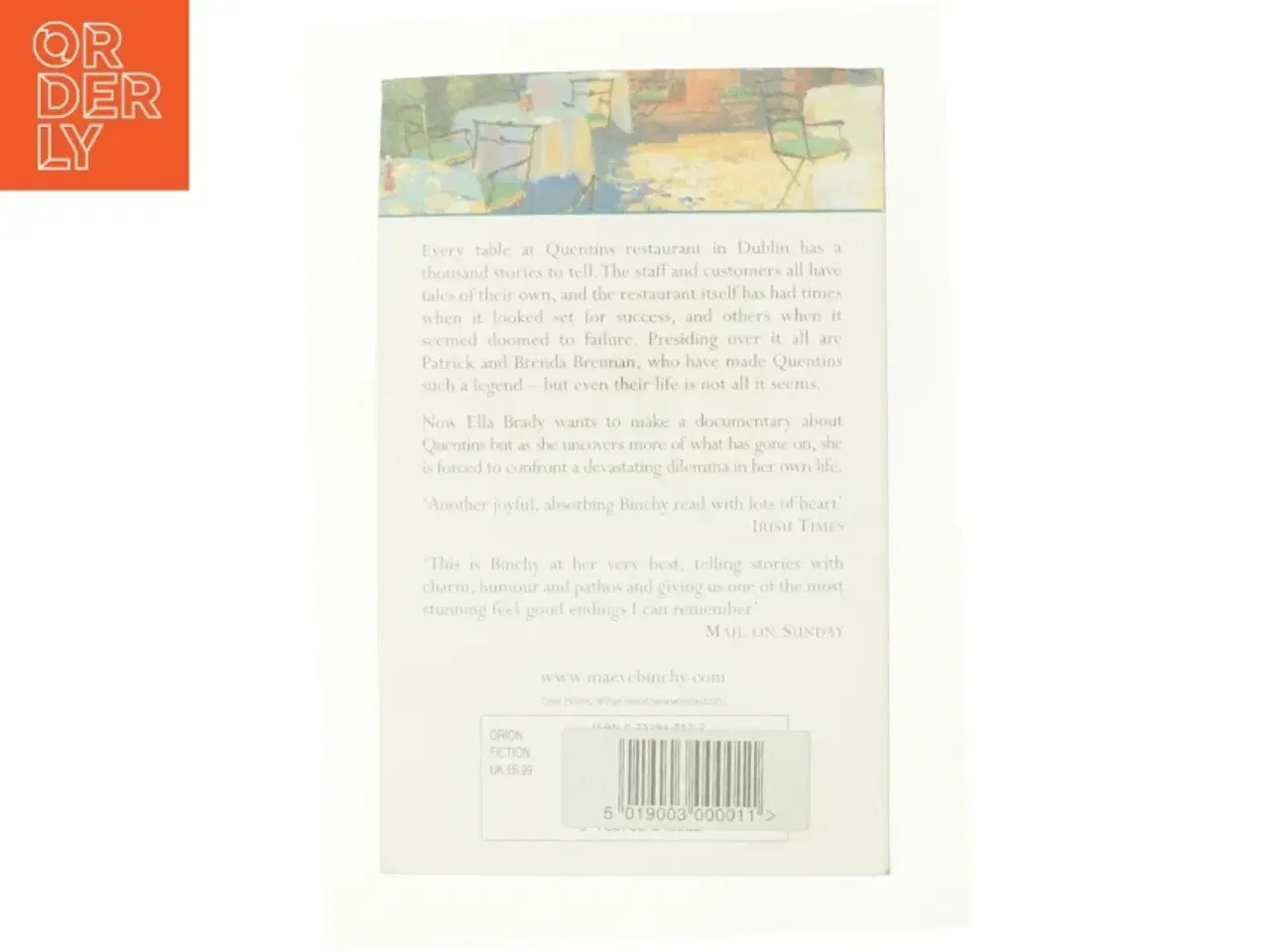 Billede 2 - Quentins af Maeve Binchy (Bog)