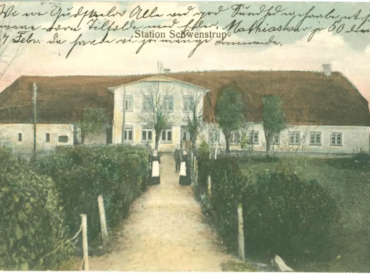 Billede 1 - Svenstrup Station 1913