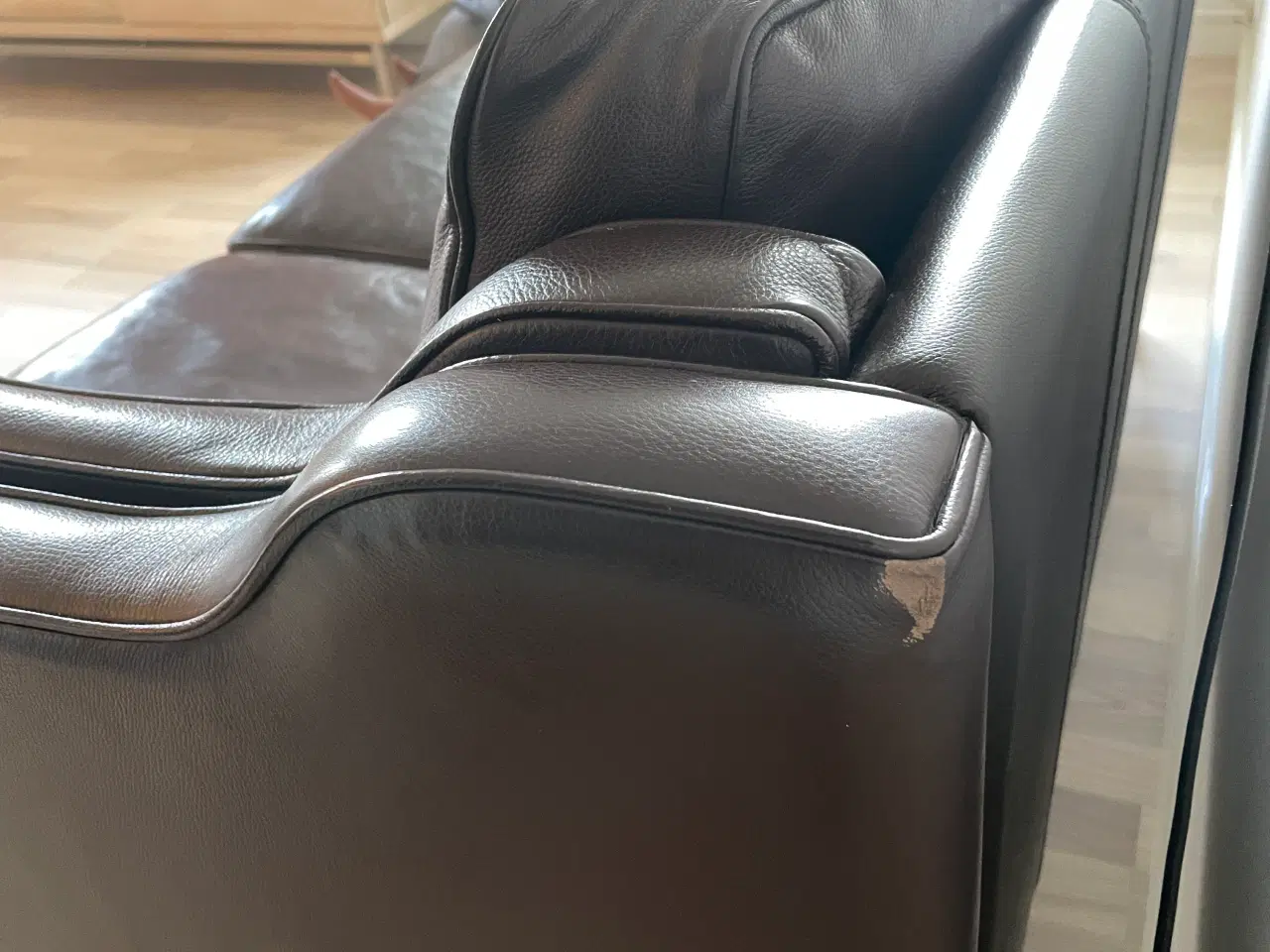 Billede 2 - Skovby læder sofa 