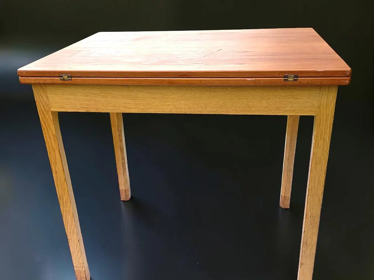 Billede 4 - Multifunktionsbord i teak/eg – foldbart