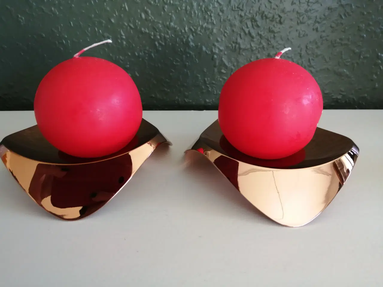 Billede 3 - Stelton kobber lysestager