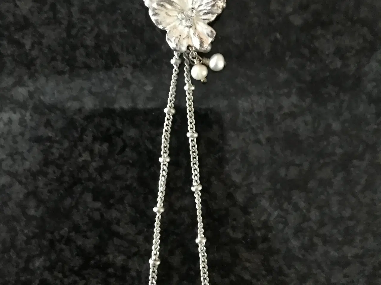 Billede 1 - Sølvhalskæde