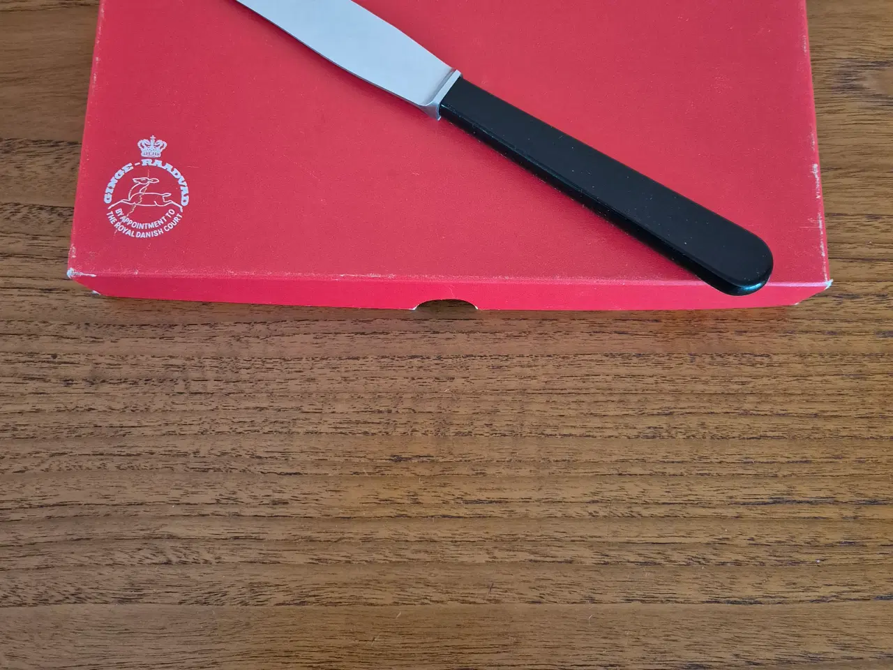 Billede 1 - 12 stk. Raadvad knive med sort skaft