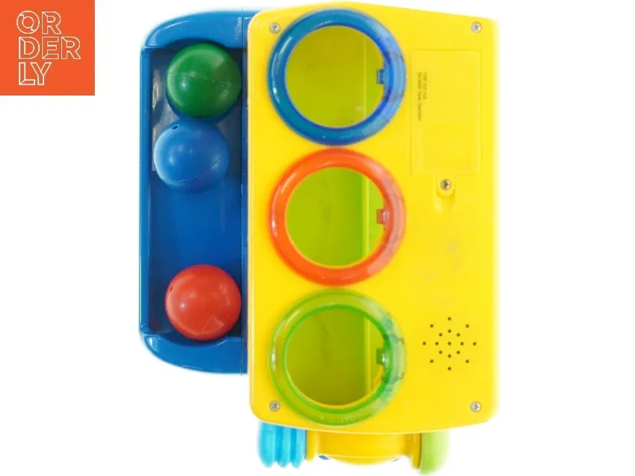 Billede 2 - Legetøjs ball-race spil fra Play 2 Learn (str. H. 28 cm. 22 x. 19 cm)