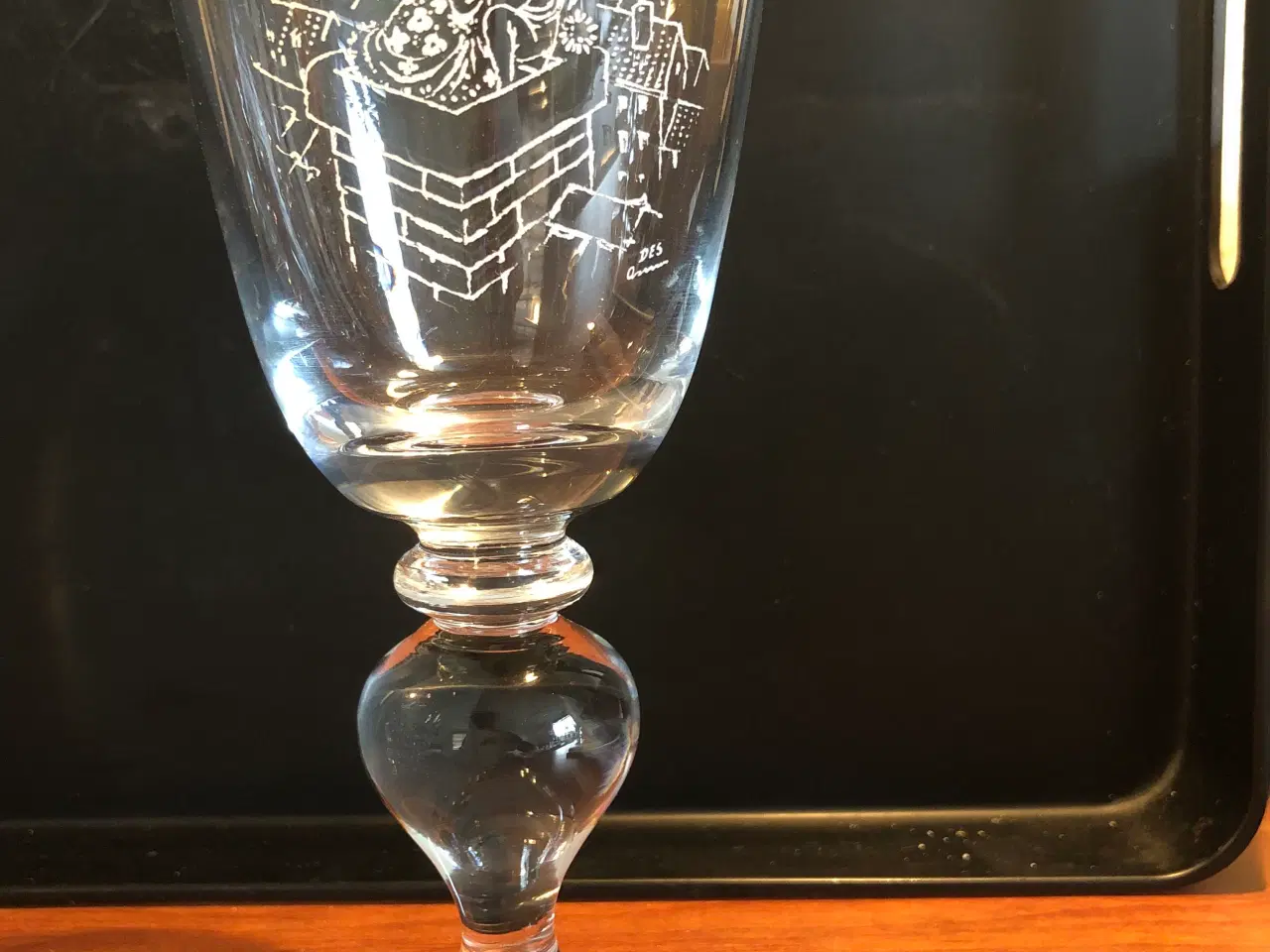 Billede 2 - Holmegård H.C.Andersen ølglas