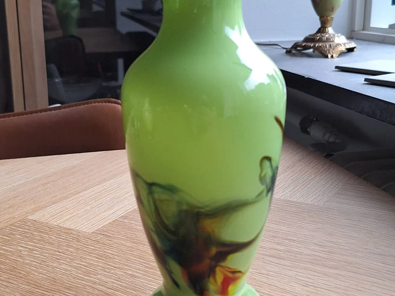 Billede 1 - Grøn Dalian vase