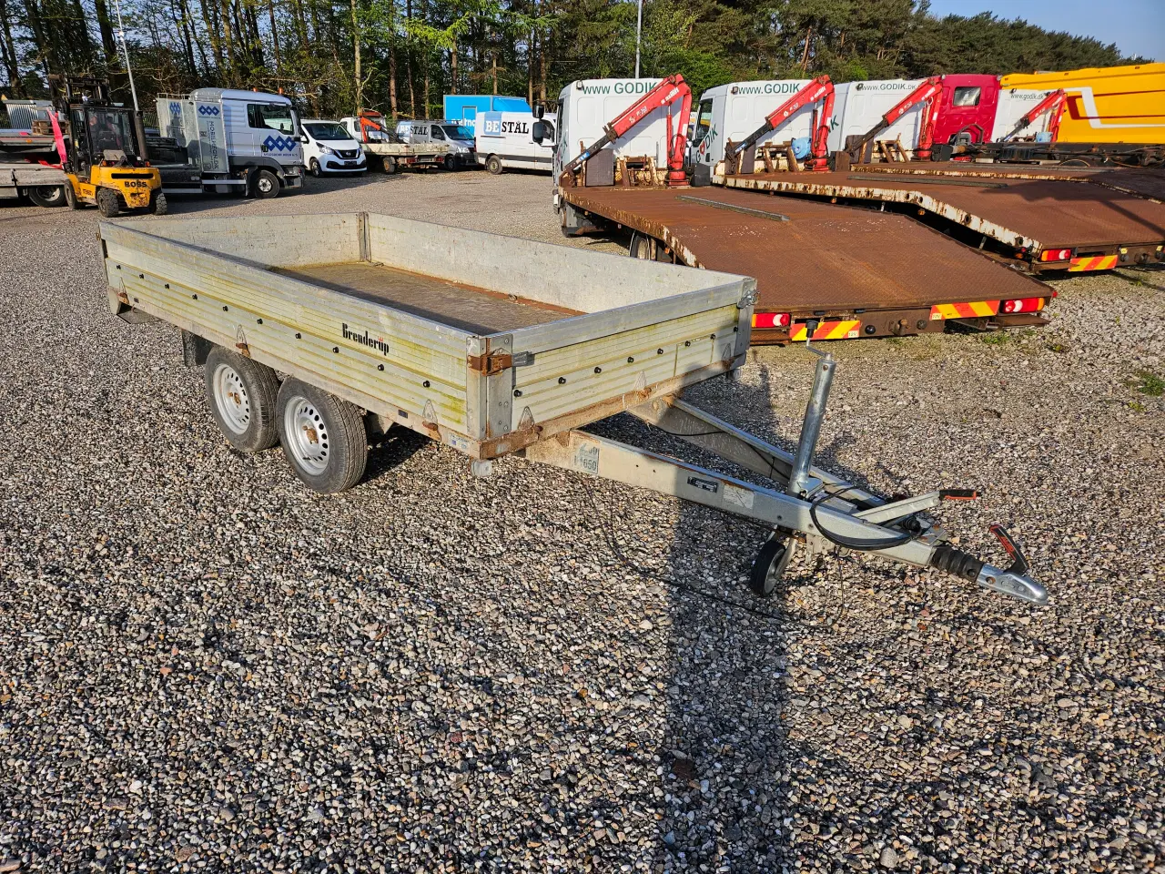 Billede 3 - Brenderup 2 tons trailer model 4310 TB alu