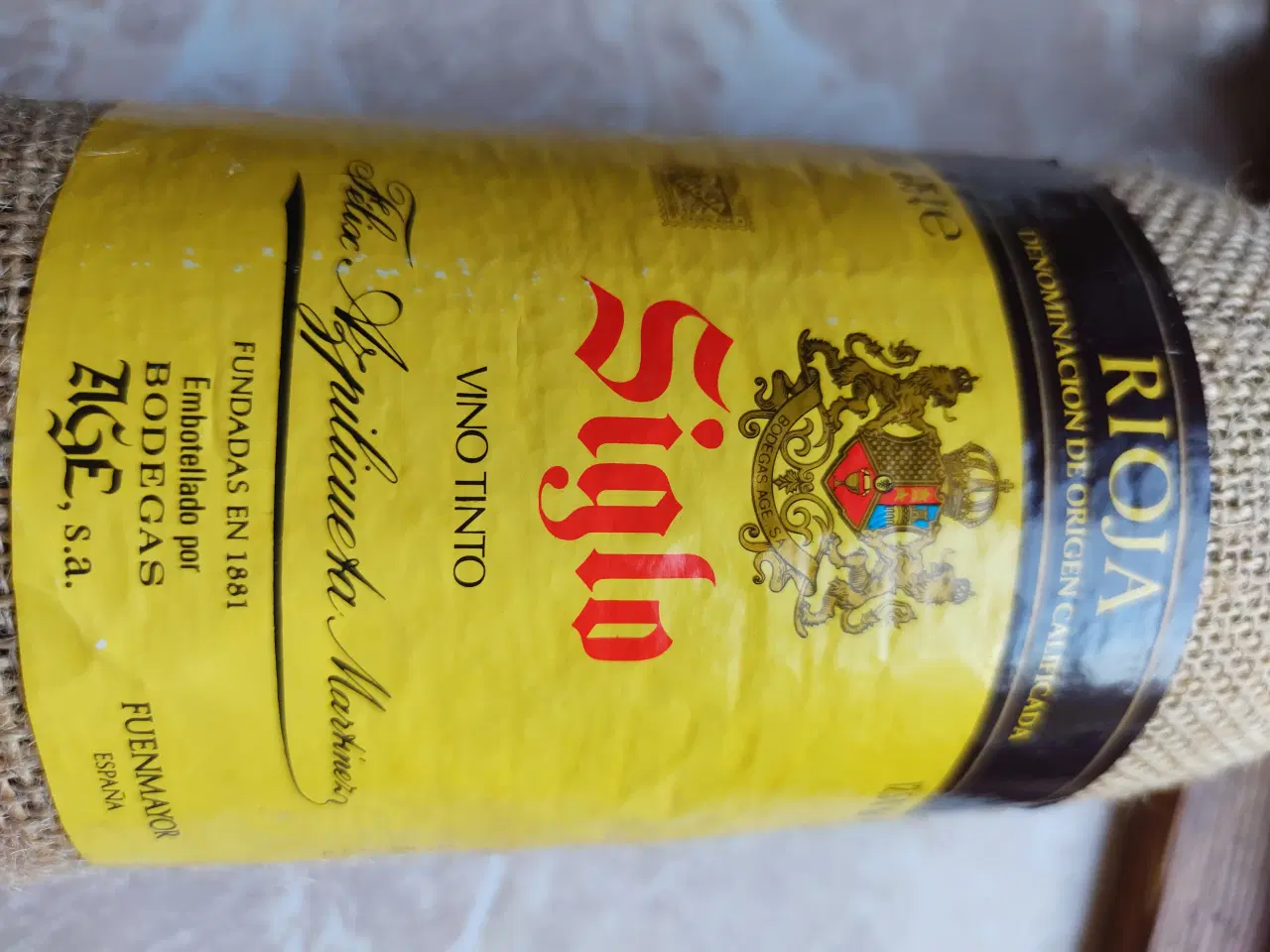 Billede 3 - RIOJA Siglo vino Tinto 1992