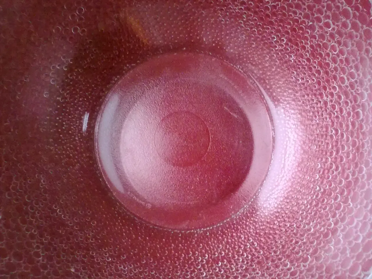 Billede 2 - Salatskål RETRO glasklar m is havet dekor