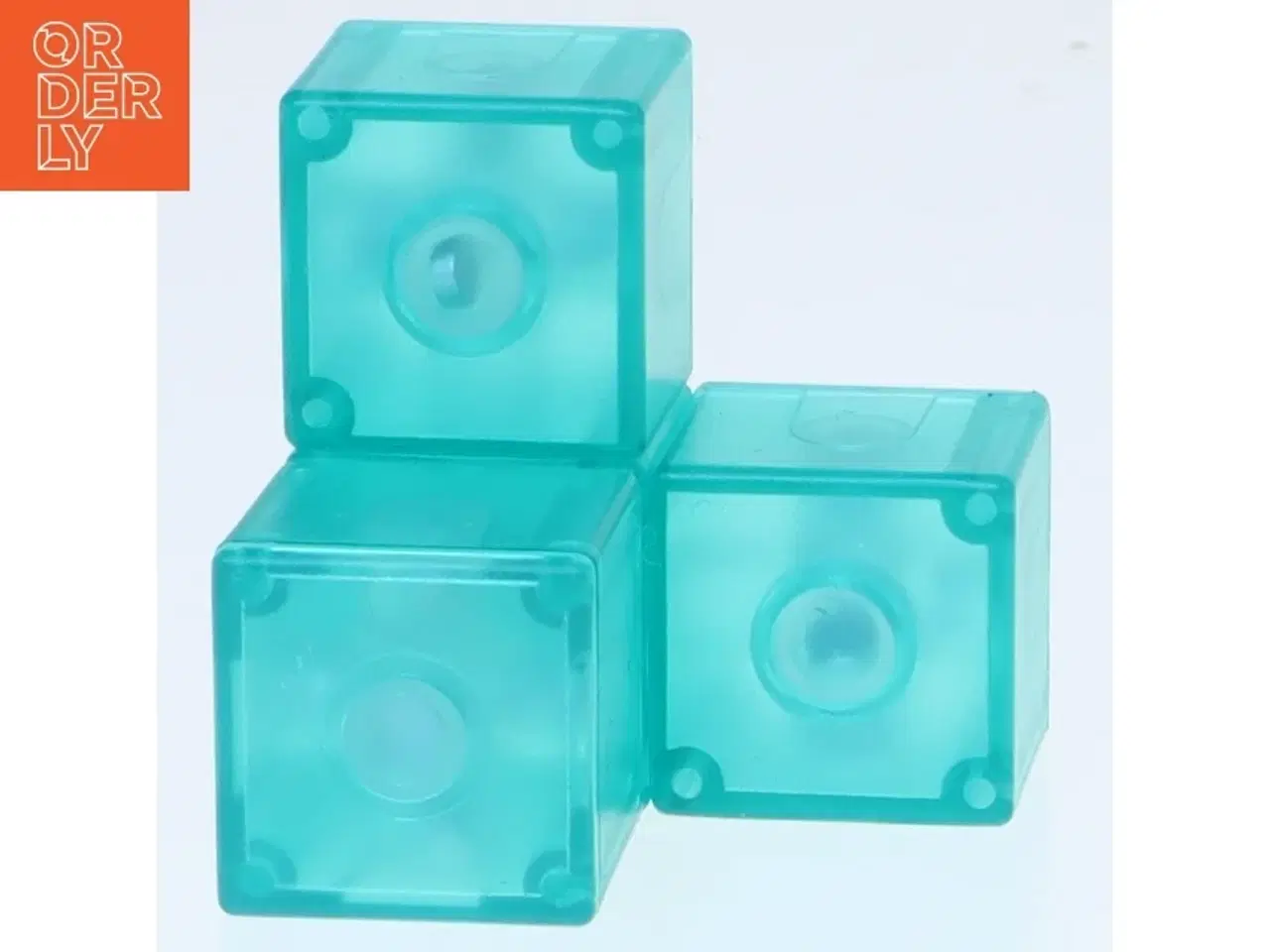 Billede 1 - Byggeklodser i plast (str. 4x4x4 cm)