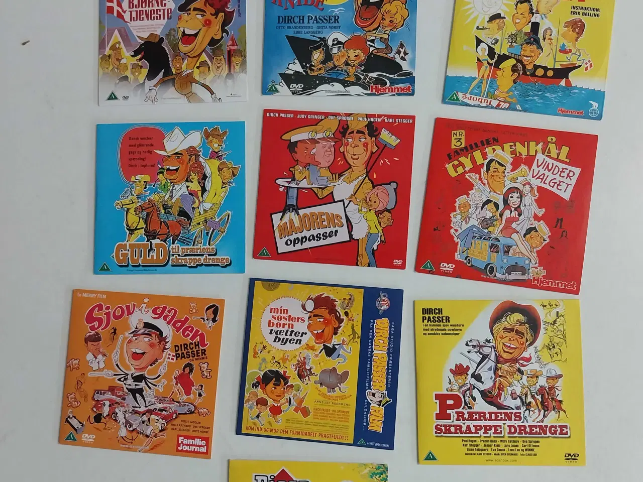 Billede 2 - 11 dvder. Danske film. 
