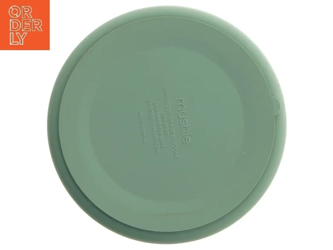 Billede 2 - Silikone skiltefad fra Mushie (str. 18 cm)