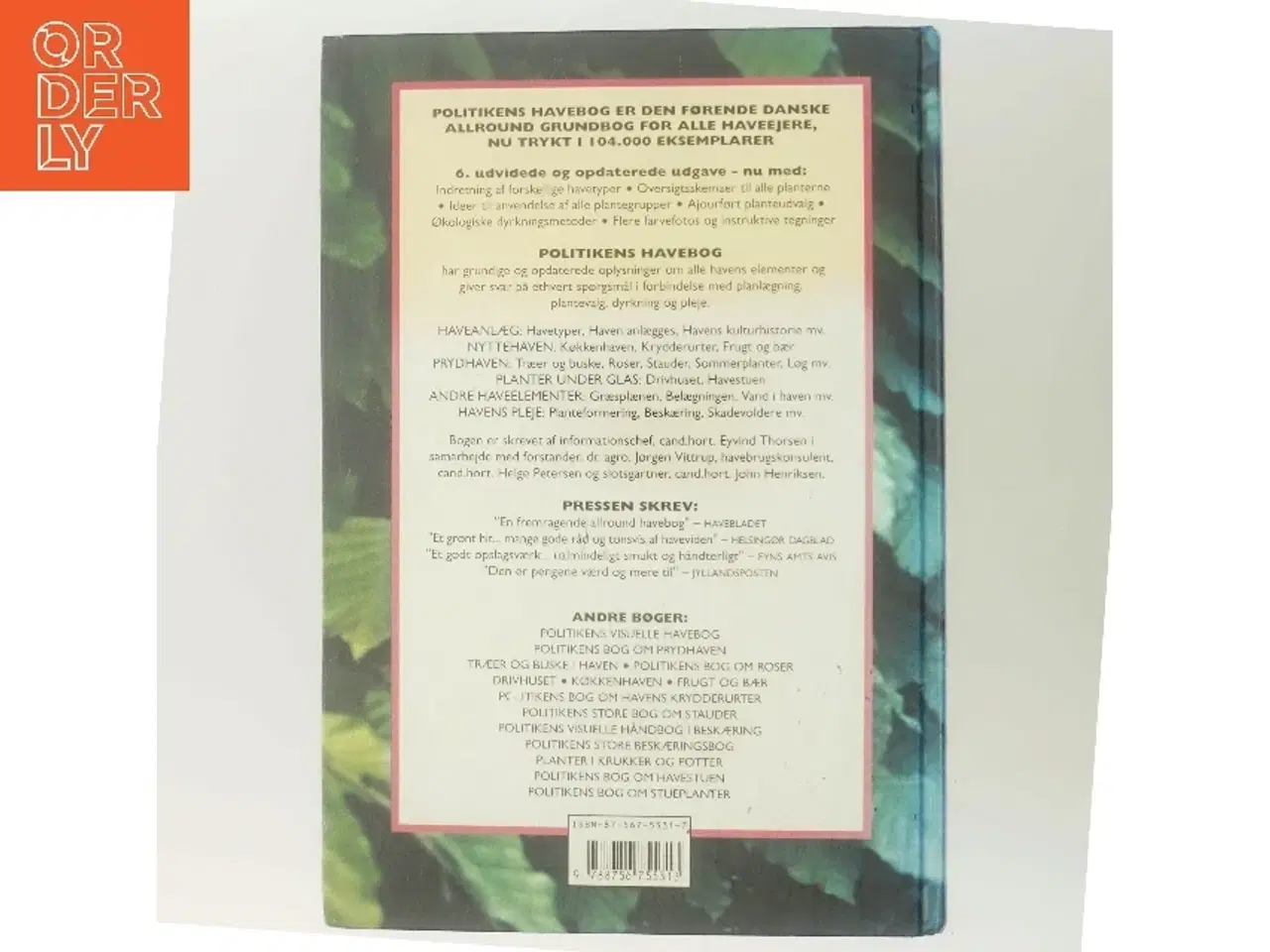 Billede 3 - Politikens havebog af John Henriksen (f. 1945) (Bog)