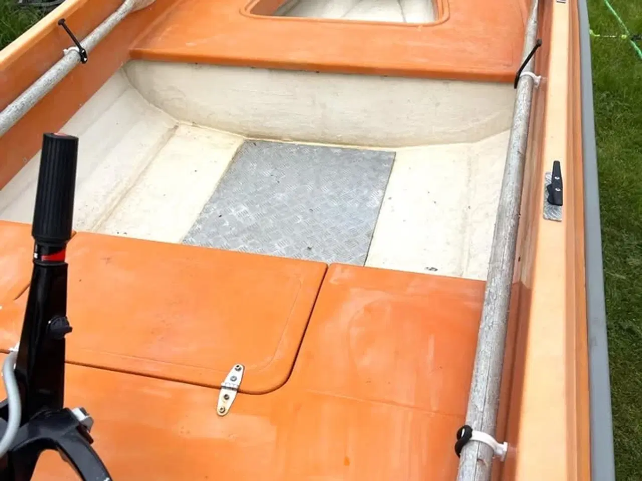 Billede 4 - Askeladden jolle med motor og trailer