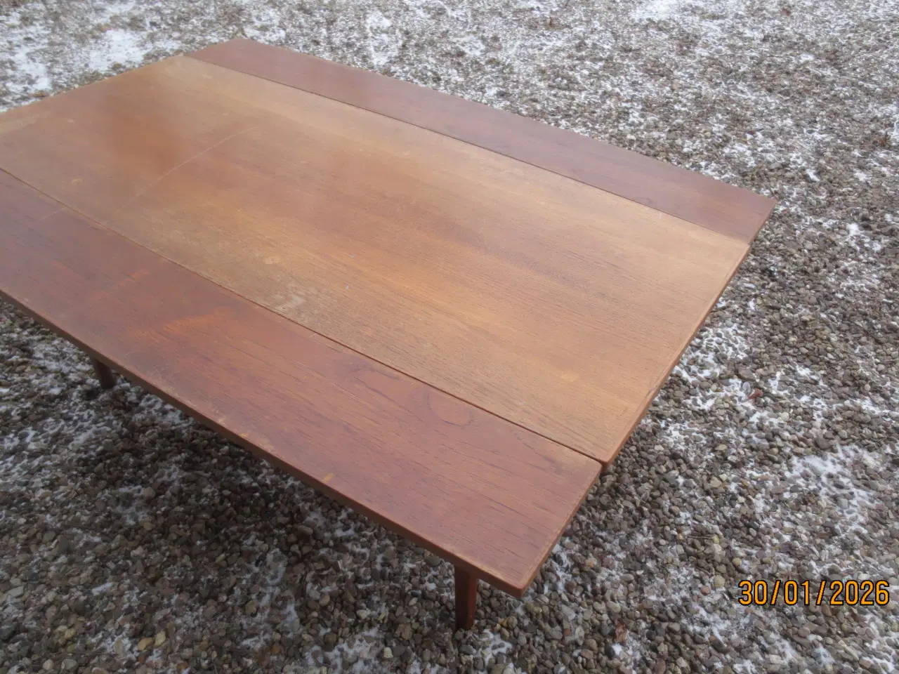 Billede 6 - 1 stk Københavnerbord i Teaktræ 