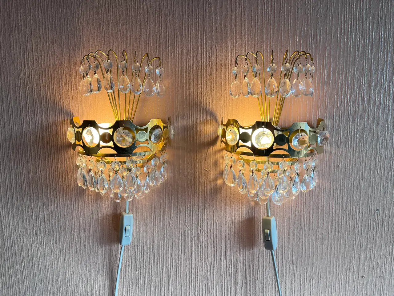 Billede 2 - Prisme væglamper.