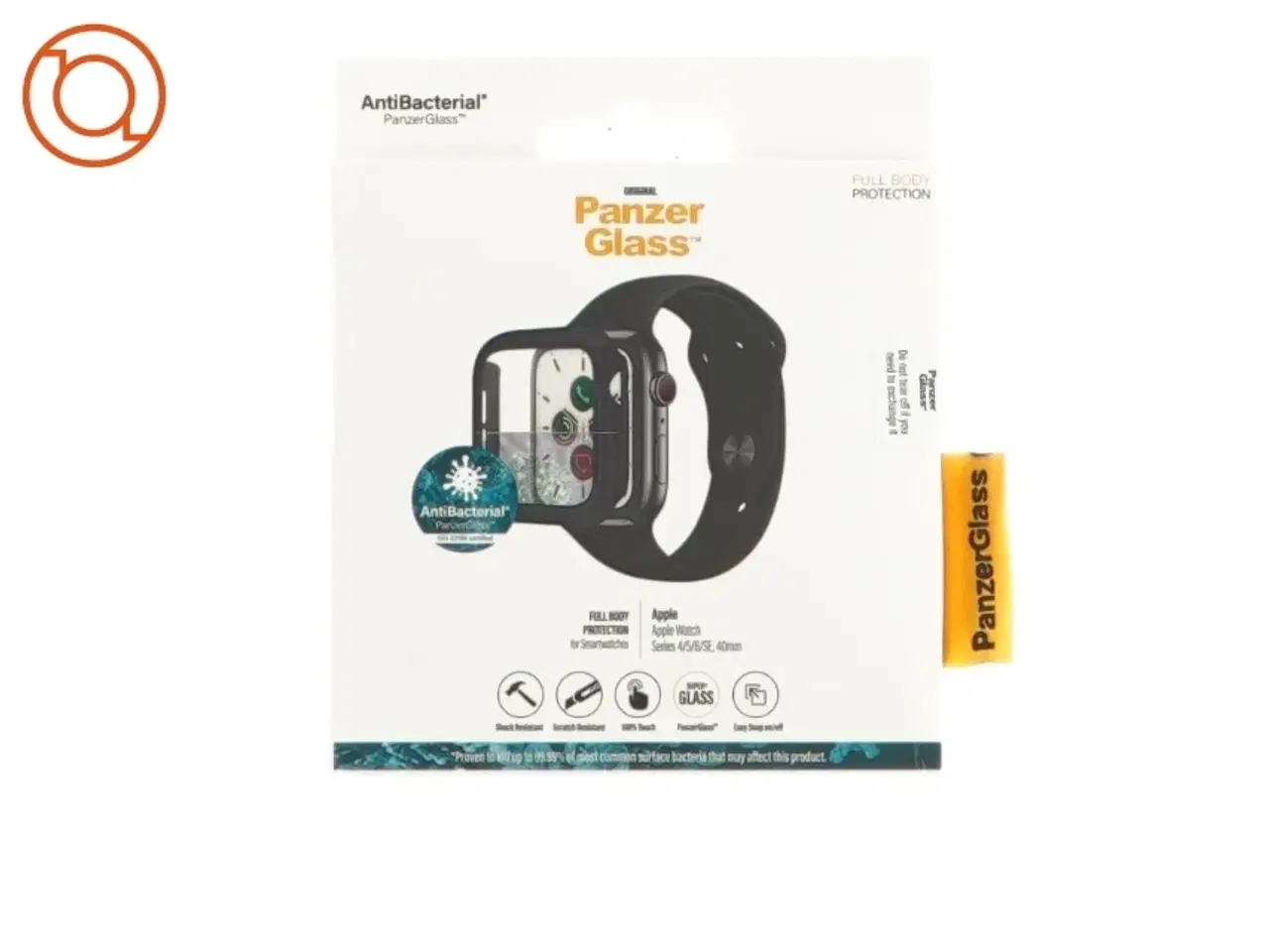 Billede 1 - Panzerglas til Applewatch 4/5/6/SE 40 mm