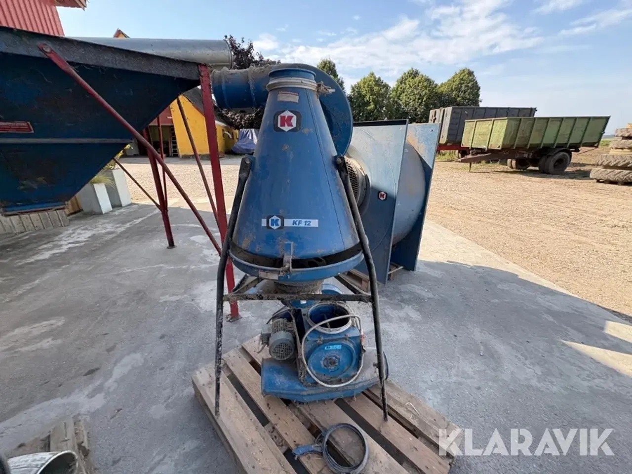 Billede 12 - Korn silo + korn blæse anlæg Flexsilo System